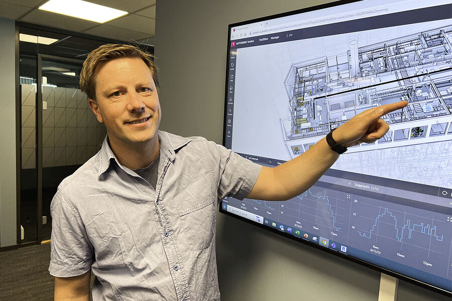 Magne Ganz (BIM-spesialist) i Multiconsult Norge