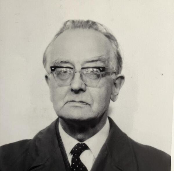Hans Gjesme i 1960, frå perioden han var på Gaustad psykiatriske sjukehus