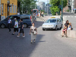 Christiania torg - Shared space - foto tiltak