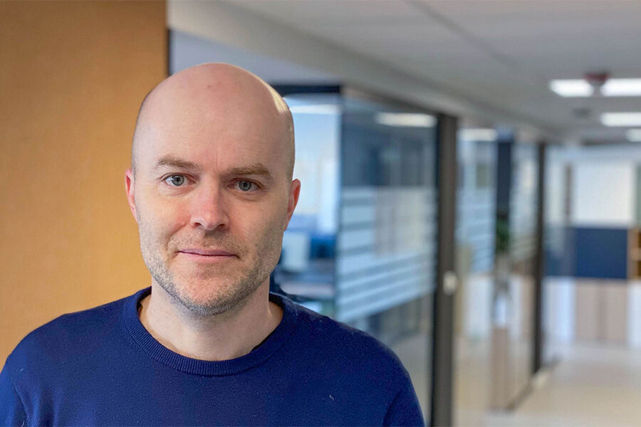 Daglig leder Rolf Iver Mytting Hagemoen i Varmepumpeforeningen. Foto Norsk Varmepumpeforening