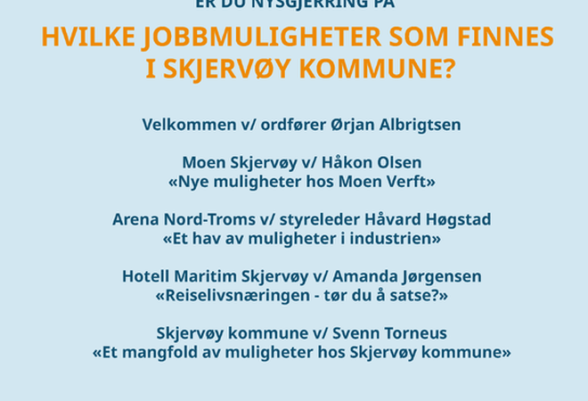 Hvilke muligheter finnes i Skjervøy?