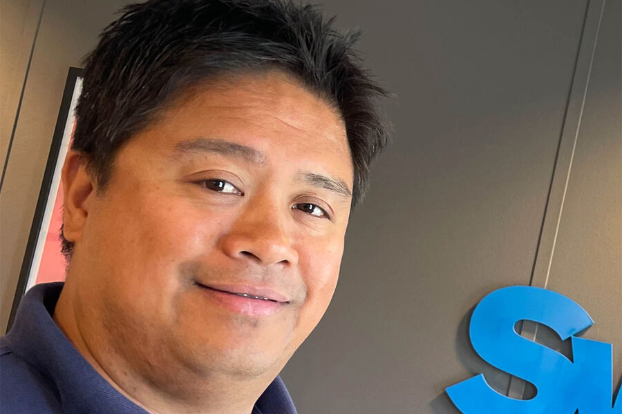 – Bransjen må kunne kjøpe brukt utstyr i de vante kanalene, mener Vergel Bagayan i Swegon.