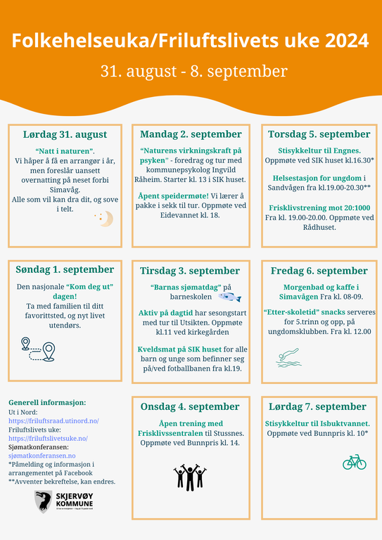 Program for folkehelseuka 2024