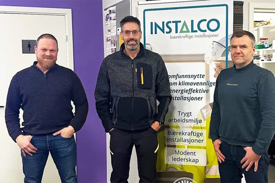 På bildet ser vi, Tom Andre Kindlien, Iver Sletten og Sigbjørn Dalseghagen.