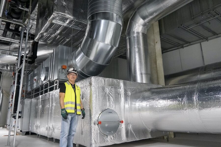 Tom Lasse Karlsen, prosjektleder ved Bravidas avdeling for klima (Foto Bravida)