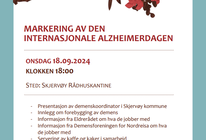 Markering av den internasjonale alzheimerdagen