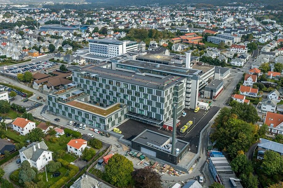 Haugesund sjukehus. Foto: Vestbris.