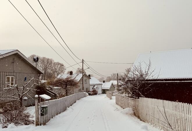 Vinter i Folkestadbyen