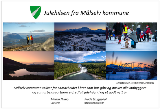 Julehilsen fra Målselv kommune 2024