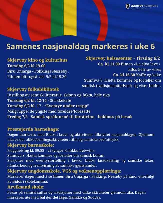 Samenes nasjonaldag markeres i uke 6 -2025 (3)