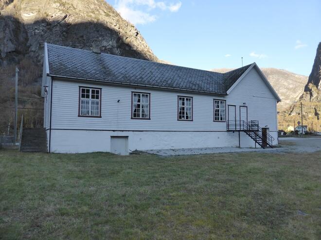 Ljosheim grendahus, som har adresse Lærdalsvegen 1387