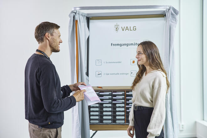 Foto: Valgdirektoratet