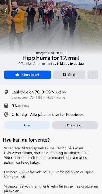17.mai 2025 - Nikkeby