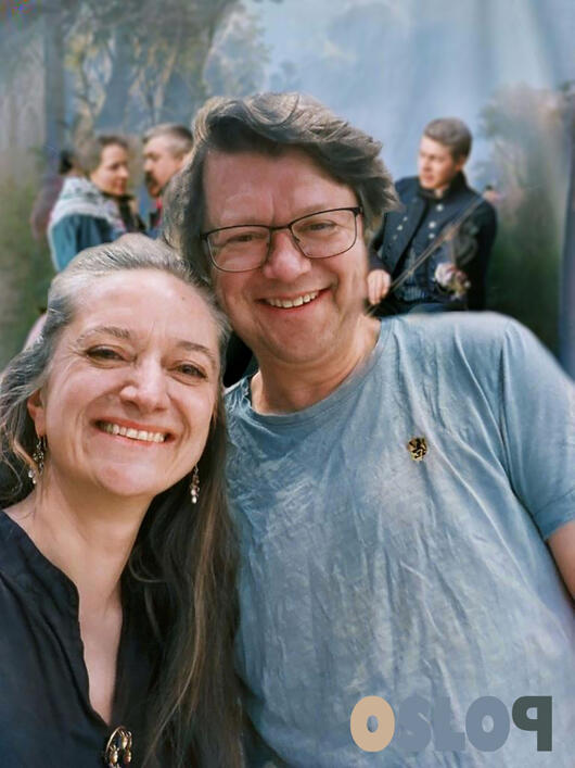 Vegar og Helen farger