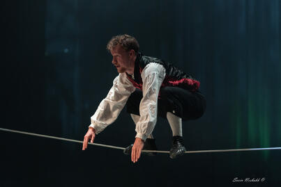 Svein Nesbakk på line