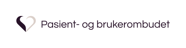 Logo for Pasient- og brukerombudet.