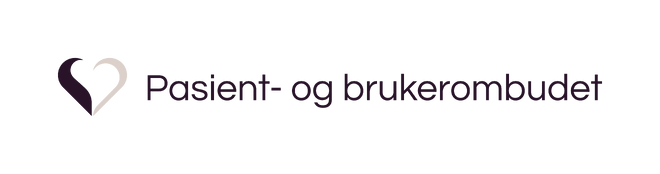 Logo for Pasient- og brukerombudet.