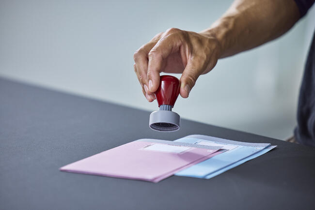 Stempling av stemmeseddel