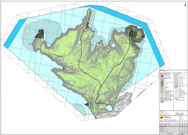 Nordkapphalvøya plankart