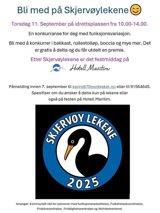 Skjervøylekene
