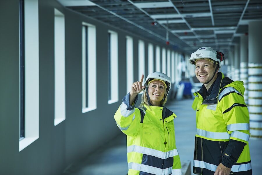 Et nordisk prosjekt skal test ut sirkulære løsninger for tekniske installasjoner i bygg | Foto: Multiconsult/Bård Gudim Et nordisk prosjekt skal test ut sirkulære løsninger for tekniske installasjoner i bygg | Foto: Multiconsult/Bård Gudim