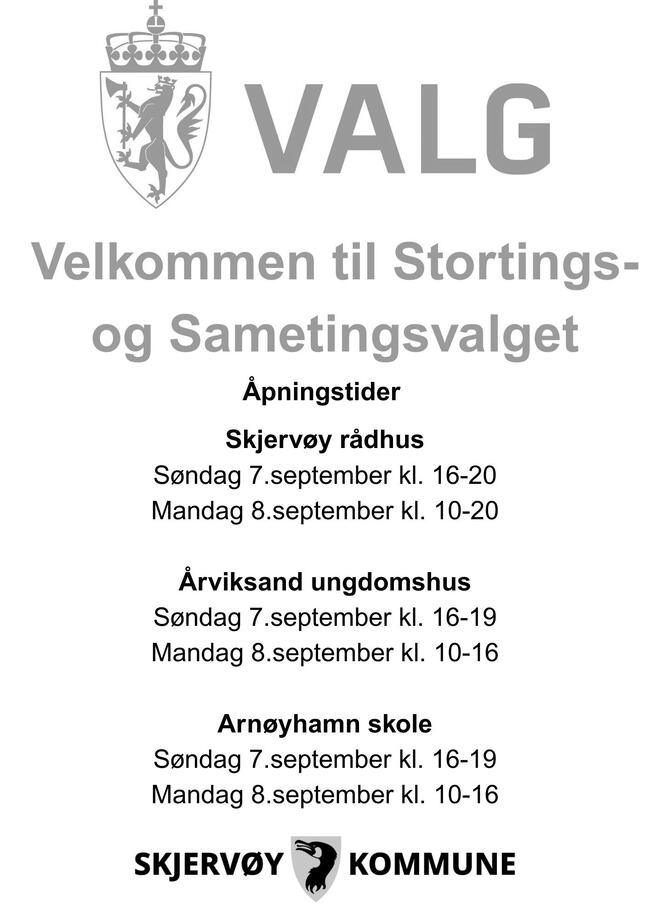Velkommen til Stortings- og Sametingsvalg[2]