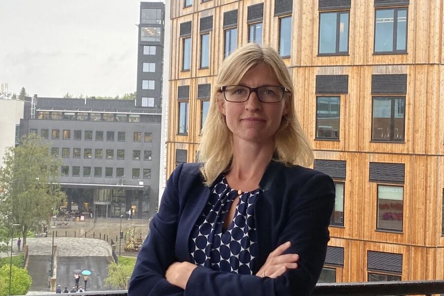 Anna Marwig bærekraftsrådgiver i Multiconsult. Foto: Multiconsult