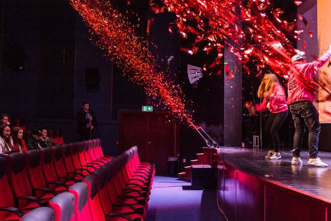 Bilde fra åpning av BUFF - Barne- og ungdomsfilmfestival.