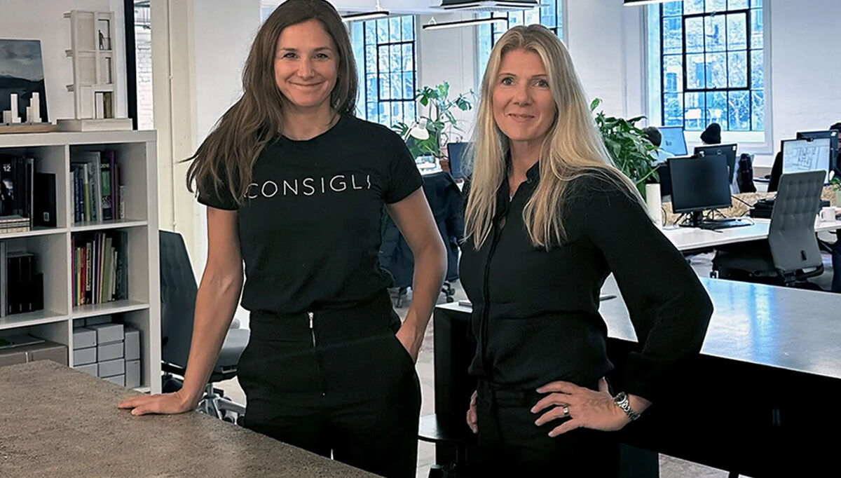 COO Ingebjørg Foss Daae (t.v.) og CEO Janne Aas-Jakobsen. Foto: Consigli