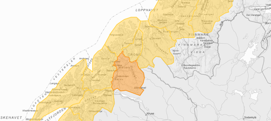 Farevarsel Snøskred