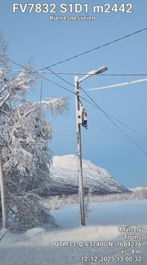 Bilde kabelbrudd Kjerresnes