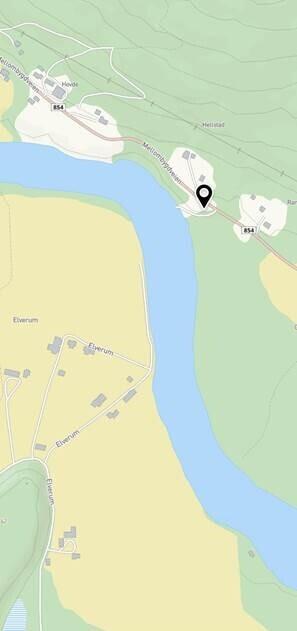 Bilde elvebredd Elverum og Hellstad
