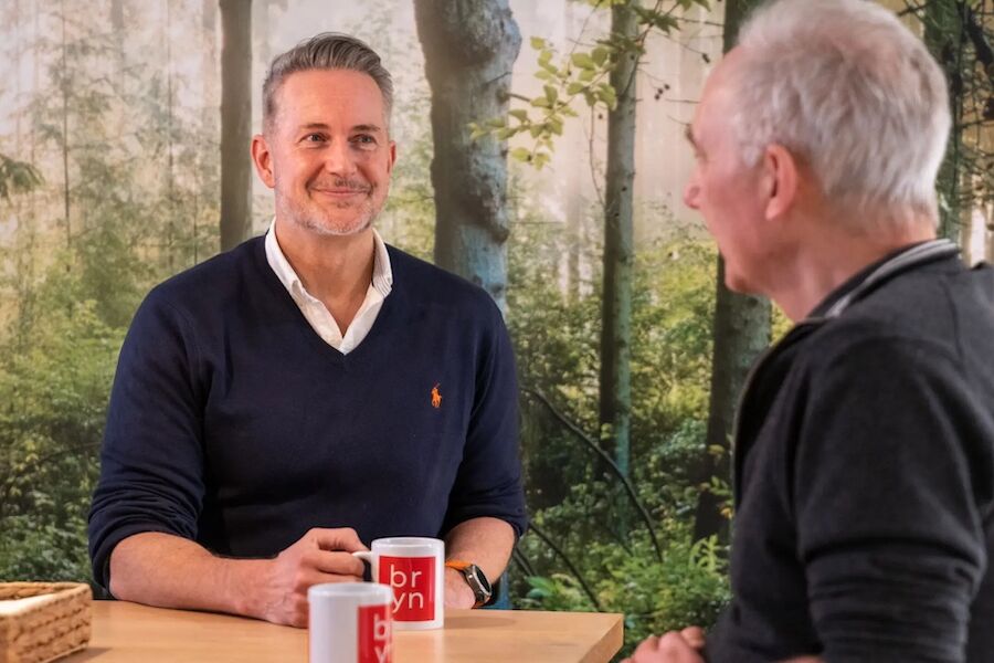 Geir Kielland overtar som administrerende direktør i Bryn Byggklima, etter Tom Schøyen. Foto: Bryn Byggklima.