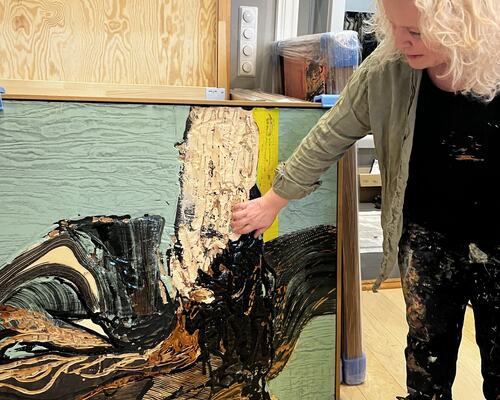 Mia i atelieret nov 25