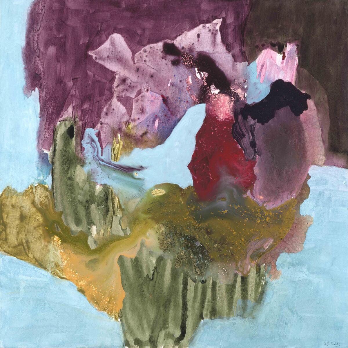 November sunlight IX 100 x 100