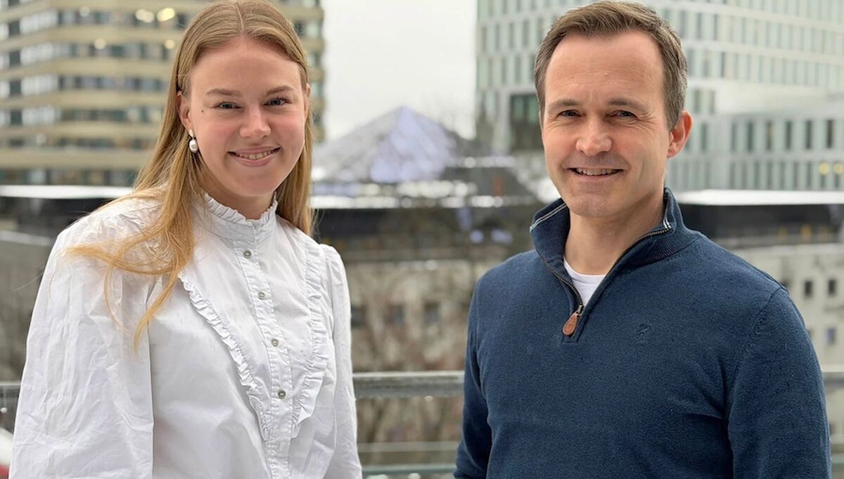 Ingvild Mysen og Trond Ivar Bøhn mener ny energimerkeordning er positivt for byggeiere. Foto: Cato A. Mørk