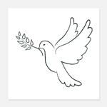 fredsdue-symbol-pa-hap-og-harmoni-poster_150x150