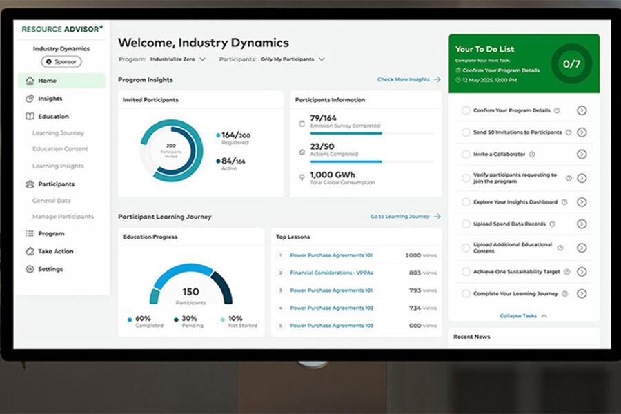 – Resource Advisor+ sørger for en helt ny måte å håndtere energi- og bærekraftytelse på, sier Steve Wilhite, konserndirektør for SE Advisory Servcices Energy & Sustainability Practice. Foto: SE Advisory Services.