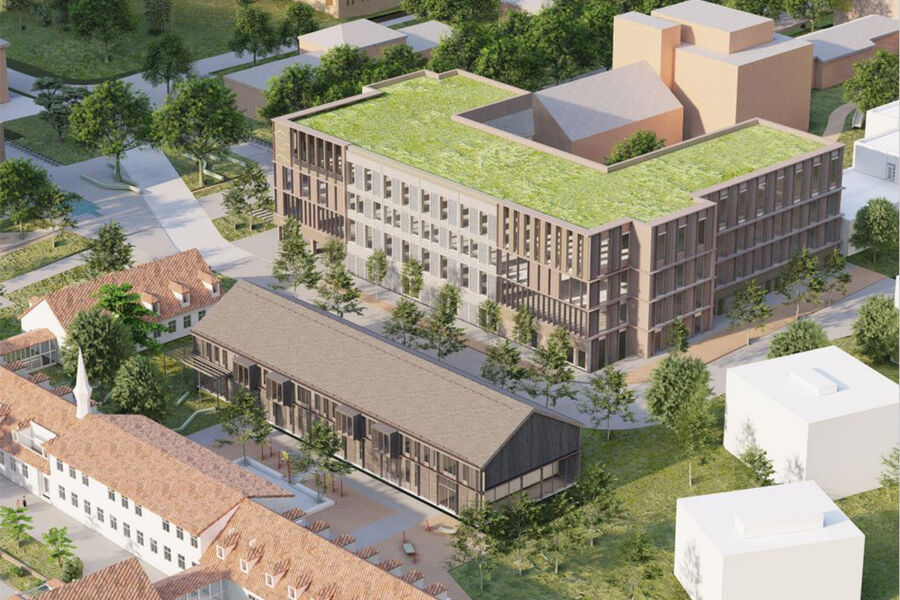 Illustrasjon av Nye Aker Sykehus, Foto: Helse Sør-Øst RHF og prosjekteringsgruppen Team Aker ANS Anne Guri Grimsby Anne Guri Grimsby