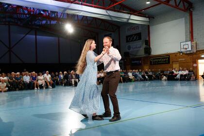 Stian Roland og Ingrid Voldhaug Roland _ Foto FolKOrg Westling