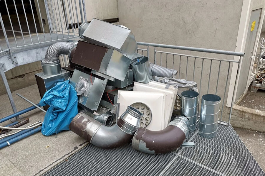 Brukte ventilasjonsprodukter er en ressurs. Foto: VKE